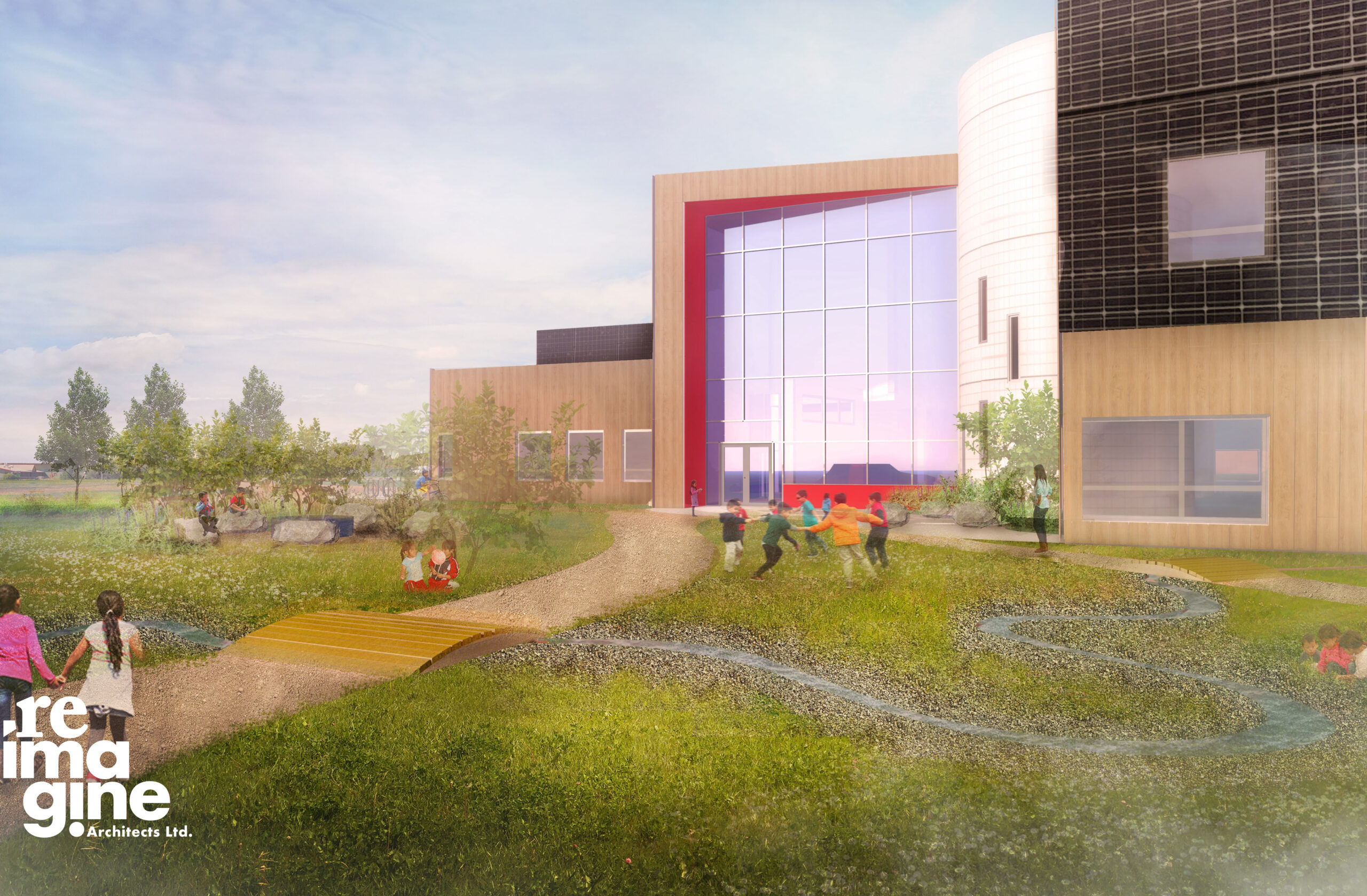 Saddle Lake Elementary School - Architect Rendering 3