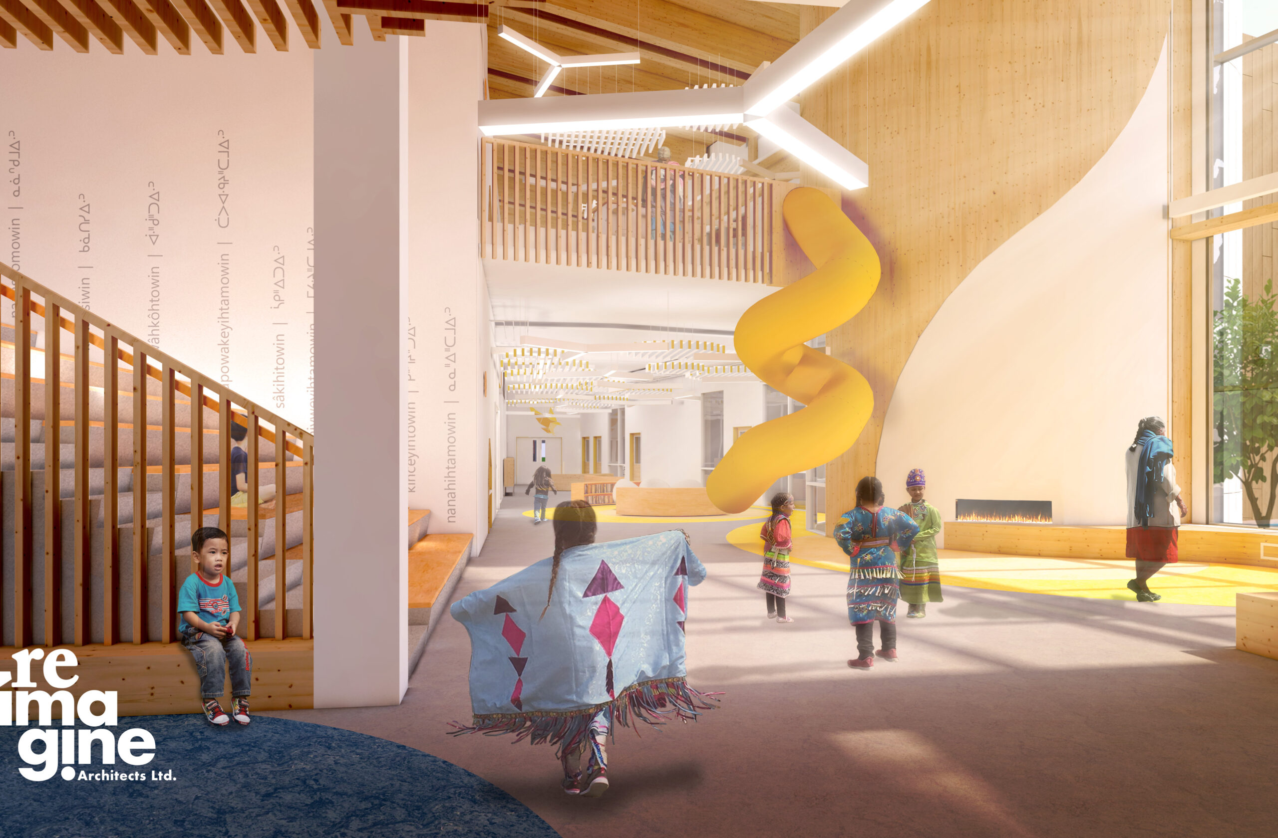 Saddle Lake Elementary School - Architect Rendering 4