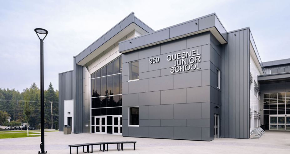 Quesnel Junior School Exterior